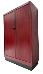 Art Deco Modernist Armoire by A.H. Jansen for L.O.V. Oosterbeek, 1920s 2